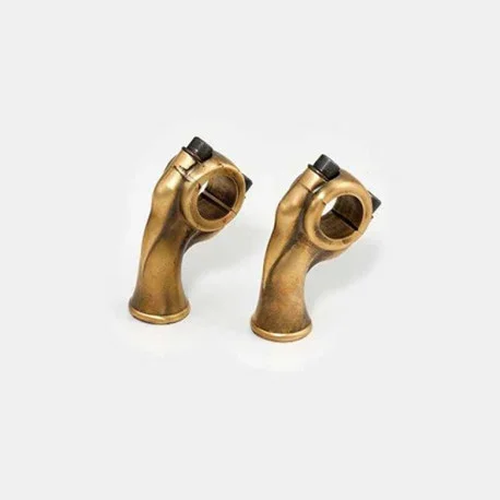 1 INCH BRASS HANDLEBAR RISER ANTIQUE