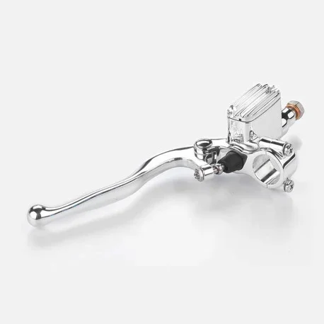 14MM POLISHED ALUMINUM CLUTCH MASTER CYLINDER