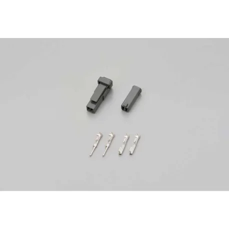 2-PIN GRAY TURN SIGNAL SOCKET SET SUZUKI