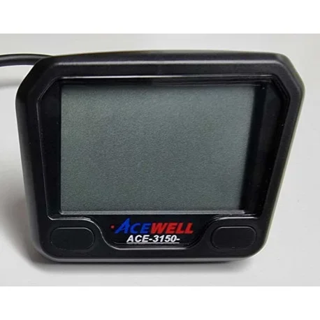 ACEWELL DIGITAL METER MODEL 3150 TGB BLACK