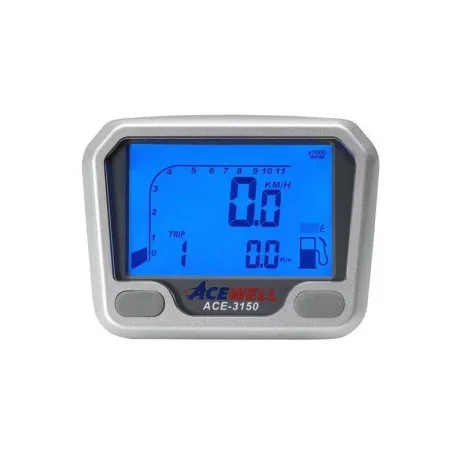 ACEWELL MODEL 3150 BLACK DIGITAL SPEEDOMETER
