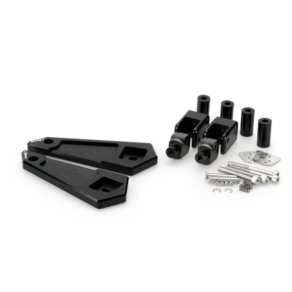 Adaptateur repose pied Puig Pilote pour repose-pieds PUIG – NoirHONDA 750 X-ADV 750 DCT ABS – 2021 – 2024Ref : PUI0630 / 20582N
