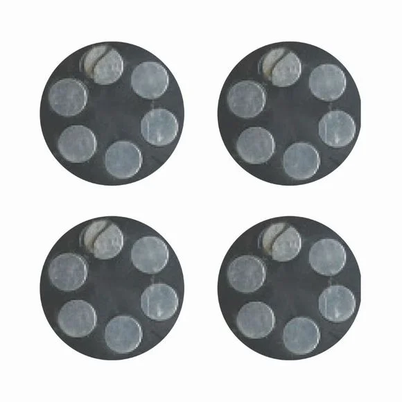 Aimant Taac TCM35 (4 pièces) Universel – Noir Ref : TAA0023 / TCM35