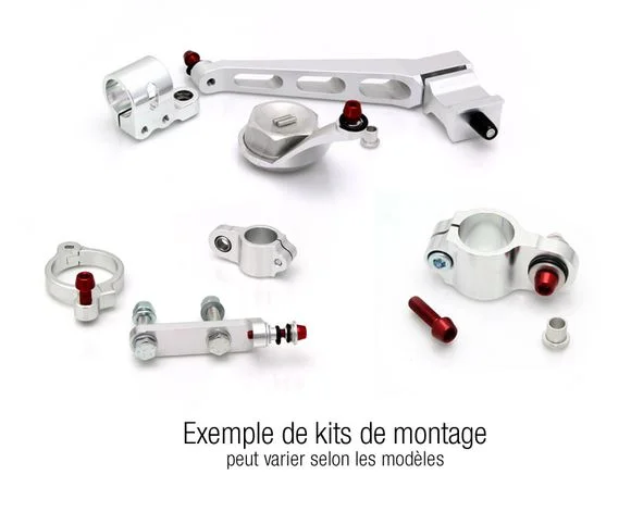 Amortisseur de direction Bitubo Kit fixationYAMAHA 1000 YZF-R1 (RN12) – 2004 – 2005Ref : BITU00339A / 1021751
