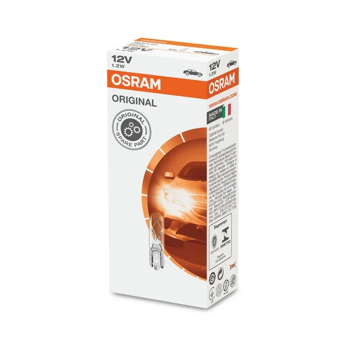 Ampoule OSRAM Original Line 12V 1,2W – x10