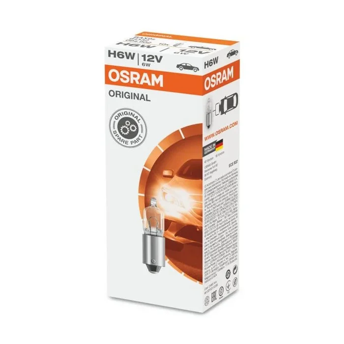 Ampoule OSRAM Original Line H6W 12V 6W – boîte de 10