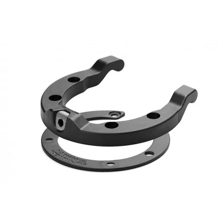 Anneau de reservoir ION. Noir. Modeles moto Aprilia. 6 vis