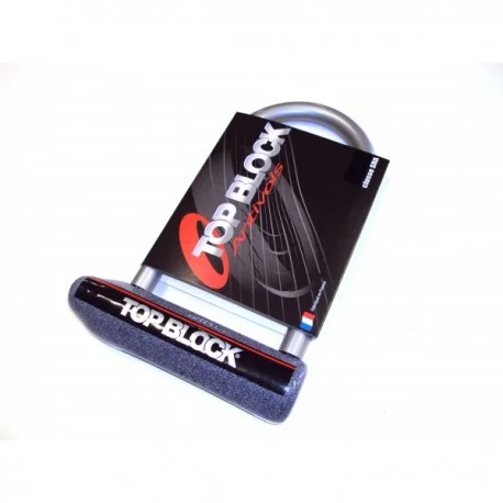 Antivol moto TOP BLOCK SILVER 16/210 entraxe 104 homologue classe SRA