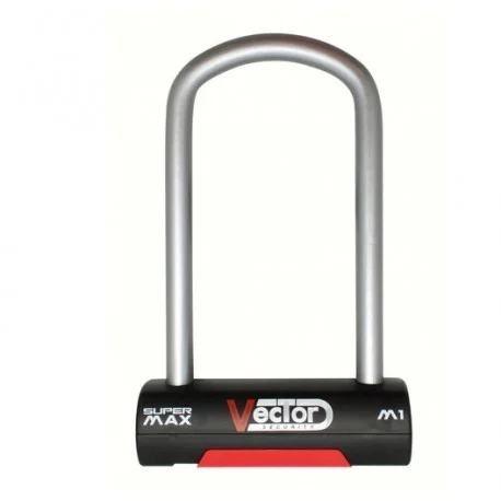 Antivol moto U homologue VECTOR Super MAX M1 108x210mm