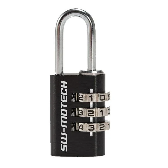 Antivol SW-MOTECH Cadenas Noir Avec code Universel – Noir Ref : SWM0033 / BC.LOC.00.001.10200/B
