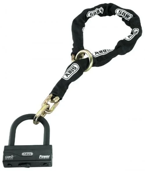 ART 4 MBT4018 Chaîne Antivol 58/140 HB100 + 12KS 120 Boucle | Le Noir