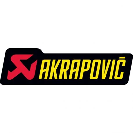 Autocollants echappement AKRAPOVIC 120×34.5mm