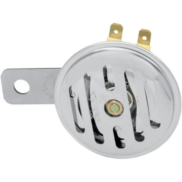 Avertisseur Drag Specialties Sonore Mini horn Universel – Gris Ref : DRG0083 / 21070045