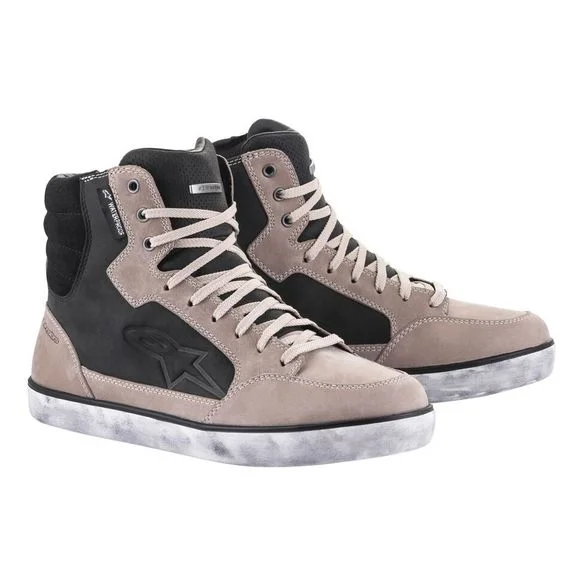 Baskets Alpinestars J-6 WATERPROOF – BLACK FLINT WHITE – Noir / Blanc Ref : AP12636