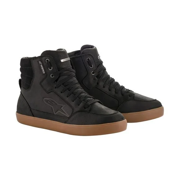 Baskets Alpinestars J-6 WATERPROOF – BLACK GUM – Noir Ref : AP11917