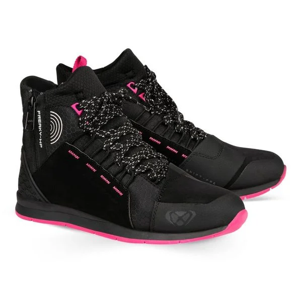 Baskets Ixon FREAKY WATERPROOF LADY – Noir / Rose Ref : IX1933