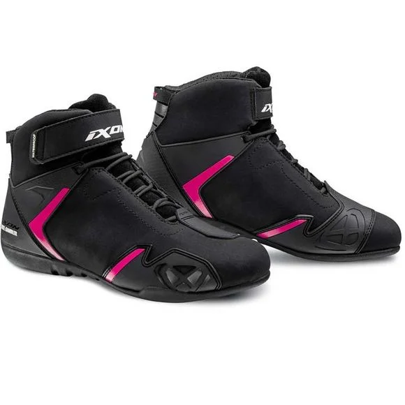 Baskets Ixon GAMBLER WATERPROOF LADY – Noir / Rose Ref : IX1374