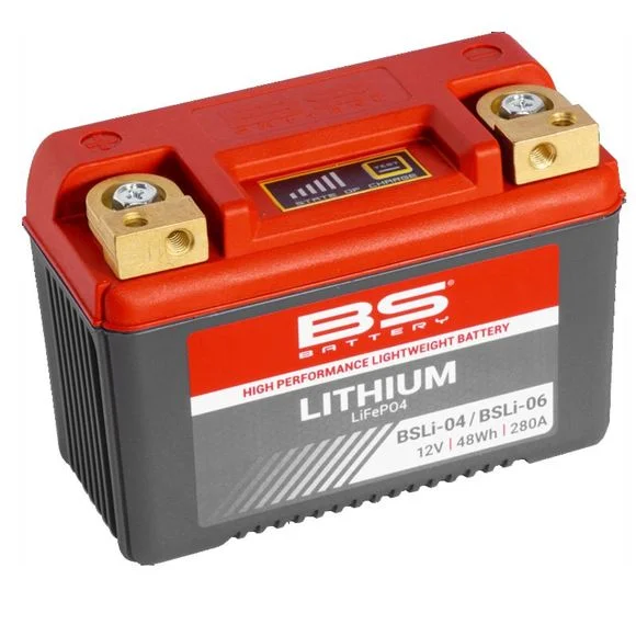 Batterie BS Battery Lithium Ion BSLi-04/06 (YTZ10S /YT12B-4/YT14B-4/YTX14AH-BS) Ref : BSLI-04 / 1077871