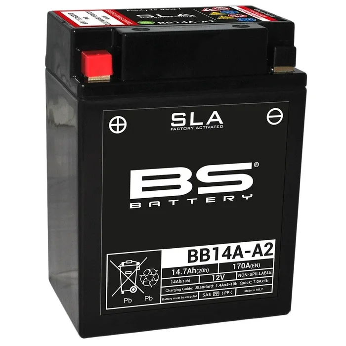 Batterie BS BATTERY SLA sans entretien activé usine – BB14A-A2