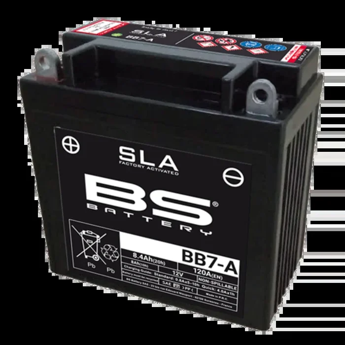 Batterie BS BATTERY SLA sans entretien activée usine – BB7-A