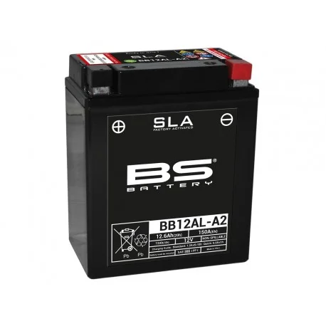 Batterie moto BS BATTERY SLA YB12AL-A2 BB12AL-A2