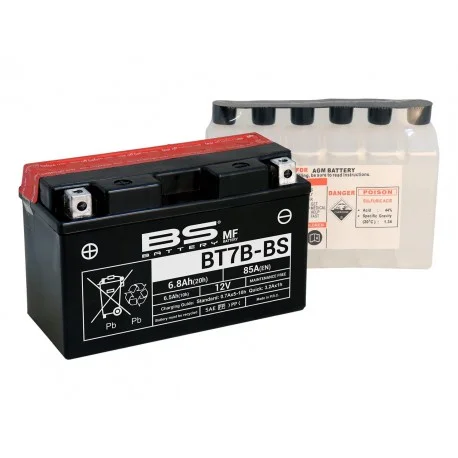 Batterie moto BS BATTERY YT7B-BS