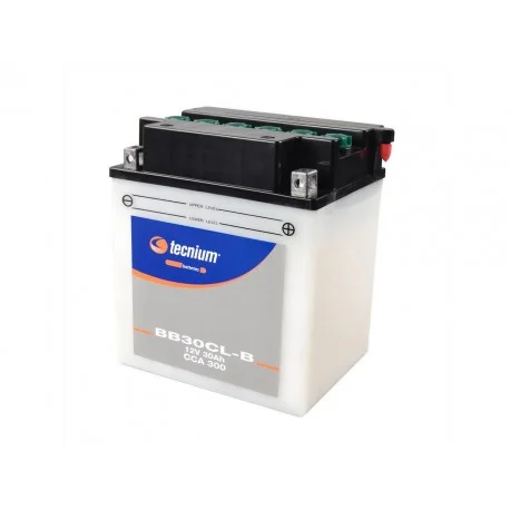Batterie moto Tecnium 12 volts YB30CL-B BB30CL-B