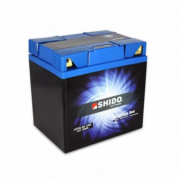 Batterie Shido LIX30L-BS Lithium Ion 4 bornes Ref : LIX30L-BS Q LION -S-