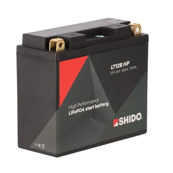 Batterie Shido LT12B-HP Lithium Ion Ref : LT12B HP LION -S-
