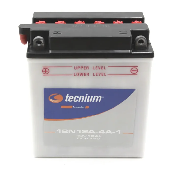 Batterie TECNIUM conventionnelle avec pack acide – 12N12A-4A-1