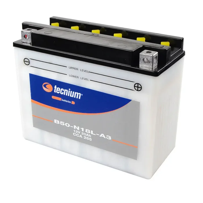 Batterie TECNIUM conventionnelle avec pack acide – B50-N18L-A3