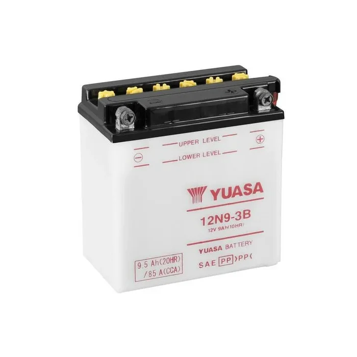 Batterie YUASA conventionnelle sans pack acide – 12N9-3B