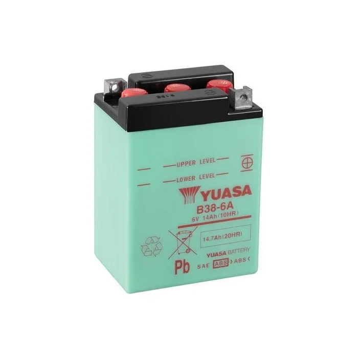 Batterie YUASA conventionnelle sans pack acide – B38-6A