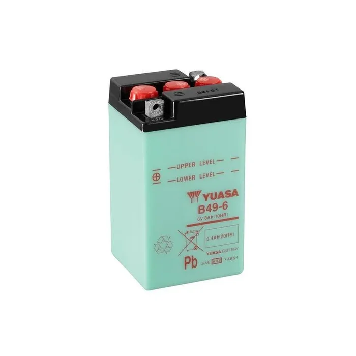 Batterie YUASA conventionnelle sans pack acide – B49-6