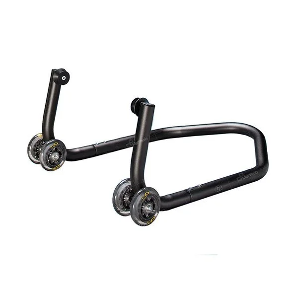 Béquille LighTech – Arrière – supports diabolos – démontable – 4 roues Ref : LIG01315A / 1072713