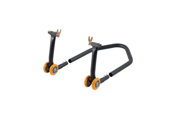 Béquille LighTech arrière démontable (incl. support »L » caoutchouc) 4 roues Ref : LIG00022A / 1072712