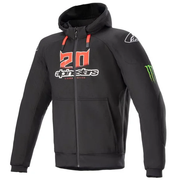 Blouson Alpinestars FQ20 FABIO QUARTARARO CHROME IGNITION MONSTER – Noir / Rouge Ref : AP3154