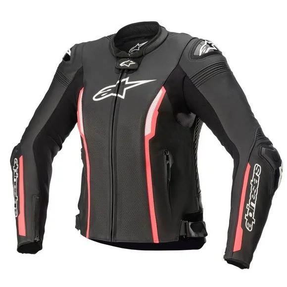 Blouson Alpinestars STELLA MISSILE V2 – TECH-AIR® COMPATIBLE – Noir / Rose Ref : AP12633
