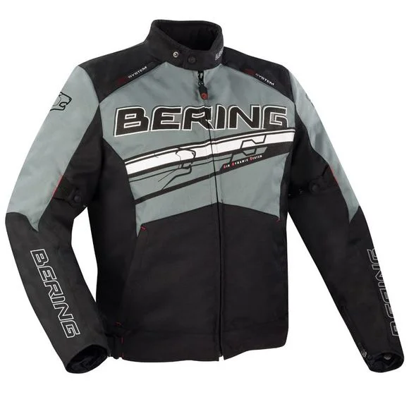 Blouson Bering BARIO – Noir / Gris Ref : BR1368