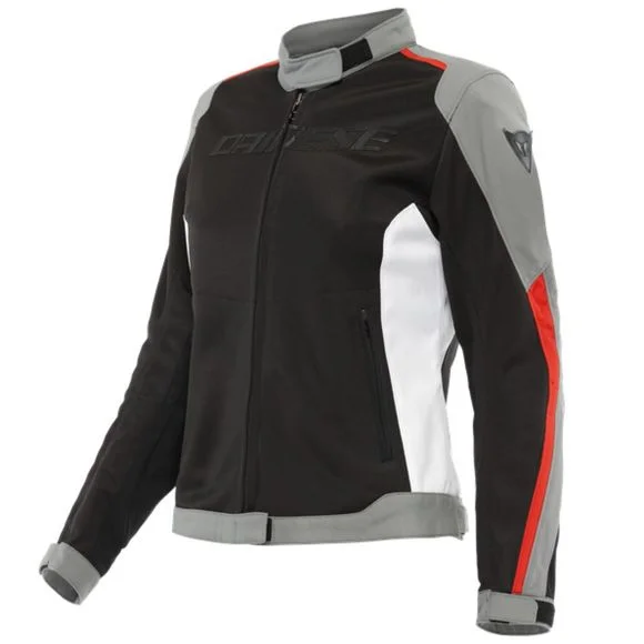 Blouson Dainese HYDRA FLUX 2 AIR LADY D-DRY – Noir / Rouge Ref : DN2042