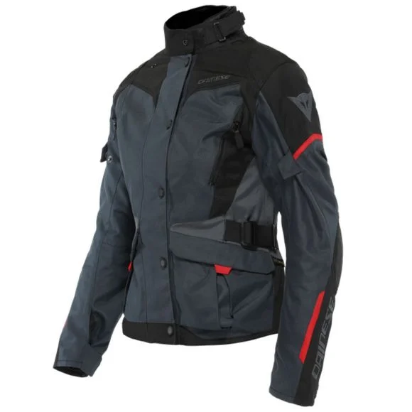 Blouson Dainese TEMPEST 3 D-DRY FEMME – Noir / Rouge Ref : DN1831
