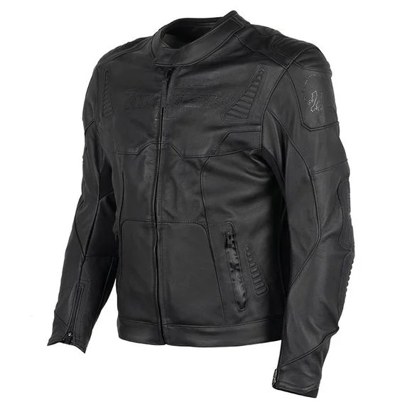 Blouson Furygan SHERMAN DARK EDITION – Noir / Noir Ref : FU1224