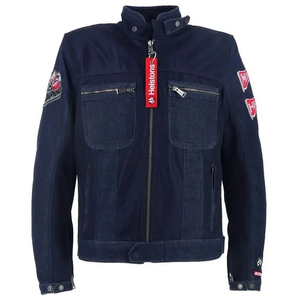 Blouson Helstons DELTA AIR MOTUL – Bleu Ref : HS1185