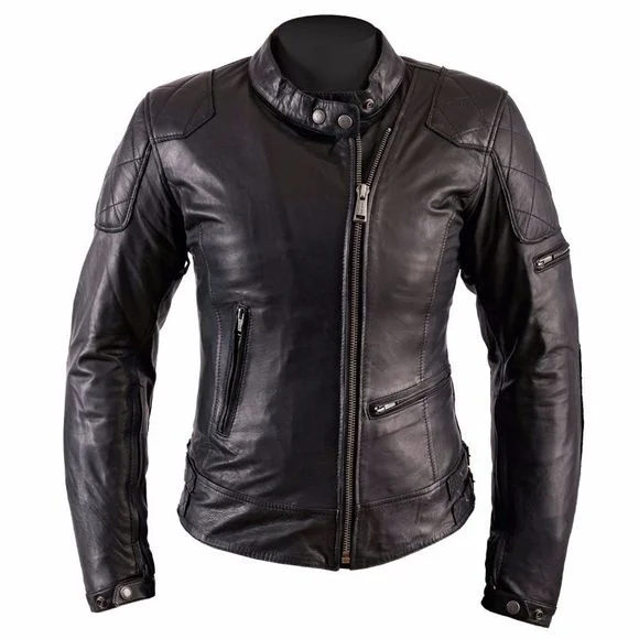 Blouson Helstons KS70 – CUIR RAG – Rouge Ref : HS0157