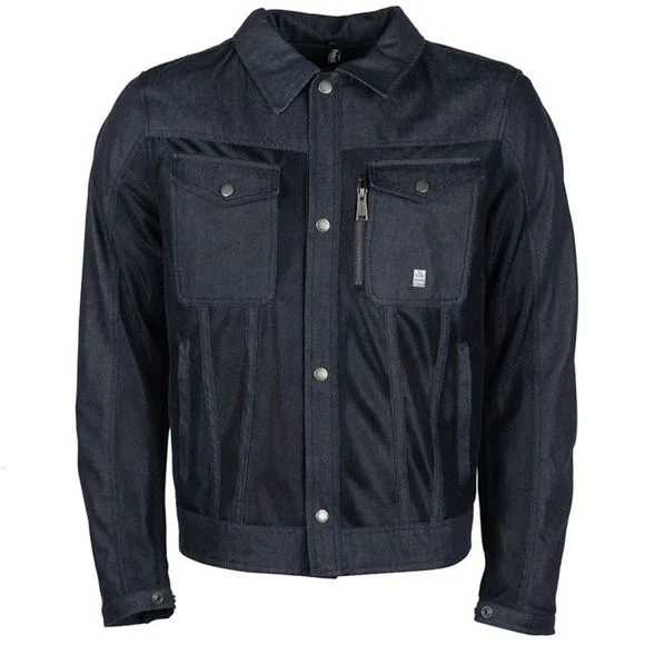Blouson Helstons WESTERN AIR COTON – Bleu Ref : HS0958