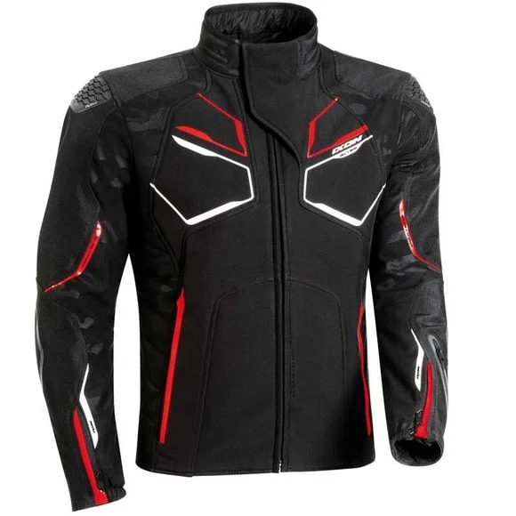 Blouson Ixon CELL – BLACK WHITE RED – Noir / Rouge Ref : IX1357