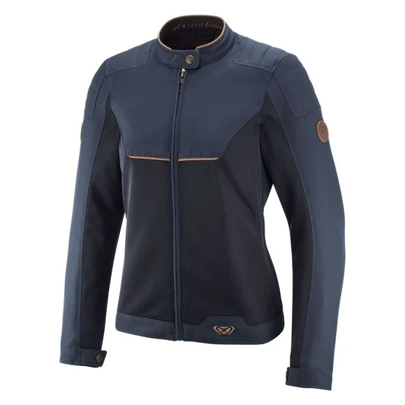 Blouson Ixon CORNET LADY – Bleu / Marron Ref : IX1977