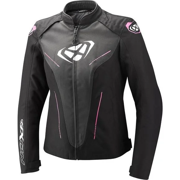 Blouson Ixon PRODIGY LADY – Noir / Rose Ref : IX1963