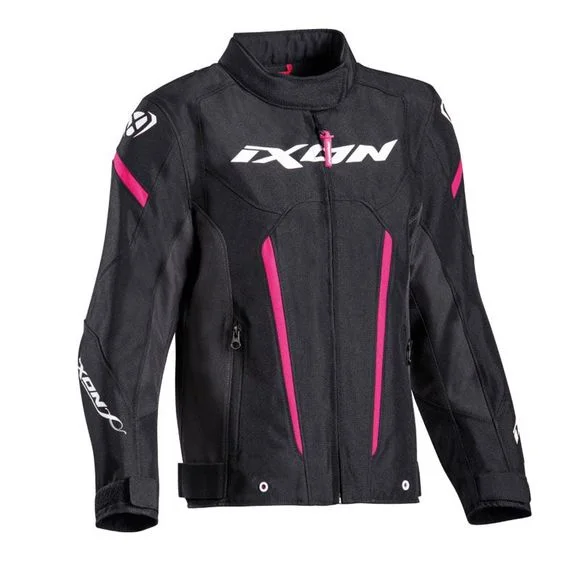 Blouson Ixon STRIKER KID LADY – Noir / Rose Ref : IX1540