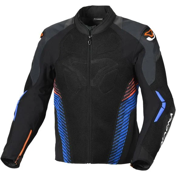 Blouson Macna NOVIC – Noir / Bleu Ref : MAC0403